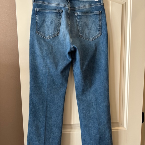 MOTHER LIL KICK IT Straight Leg Blue Jeans in BITCHIN’ SIZE 32! - Picture 5 of 13